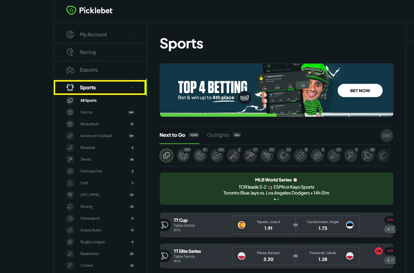 picklebet-sport